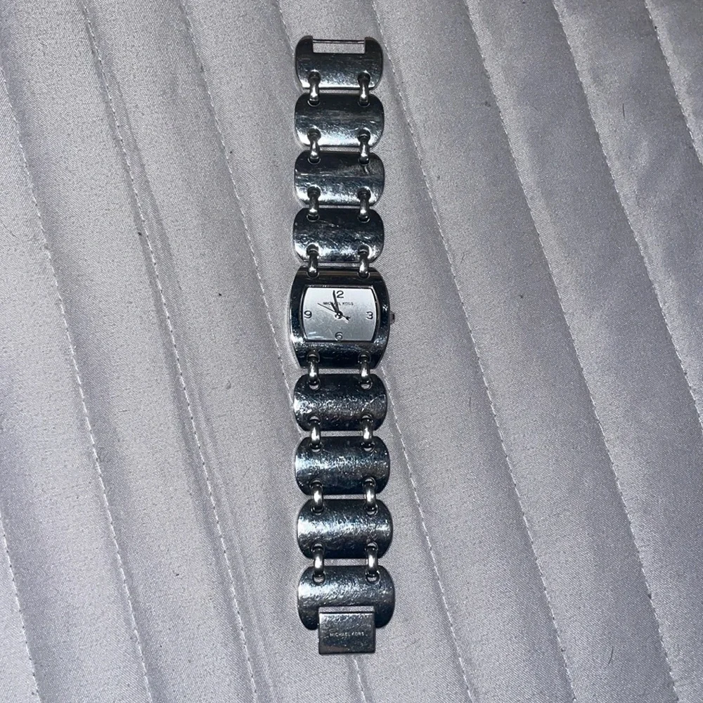 Michael Kors stainless steel silver watch